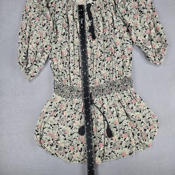 Vintage Denim & Supply Ralph Lauren Dress Womens Large Boho Chic Peasant Floral - Picture 5 of 12